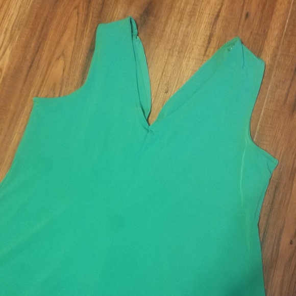 🥂 SOLD! 🥂Simple Elegant Teal 12-14 Dress - Picture 5 of 6